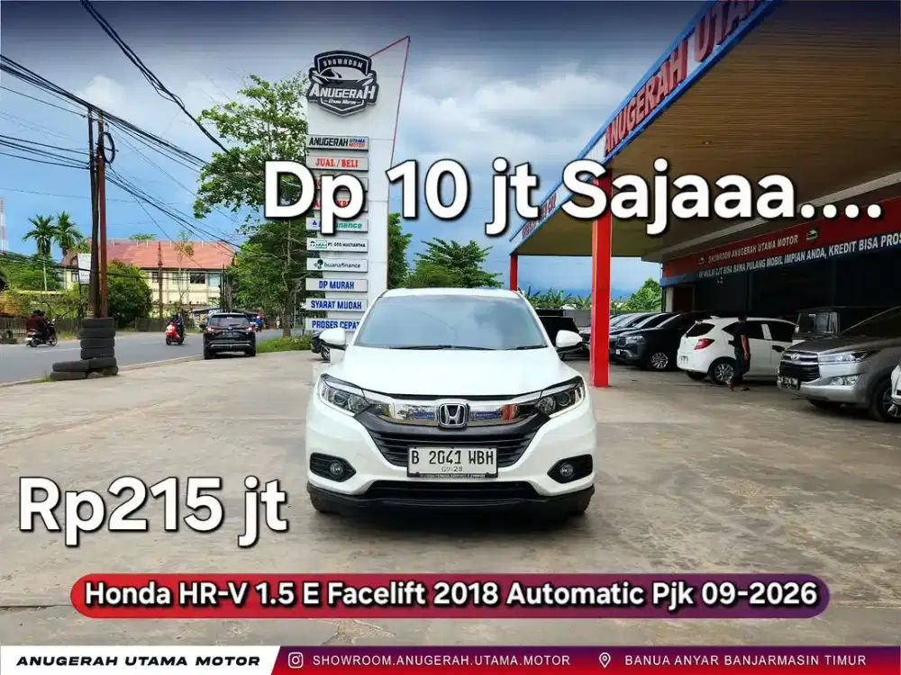 Dp10jt HRV E Facelift 2018 Automatic Pjk09-2026