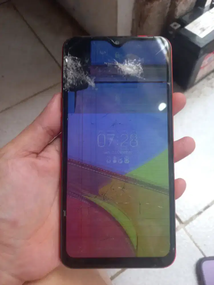 Samsung A10s rusak