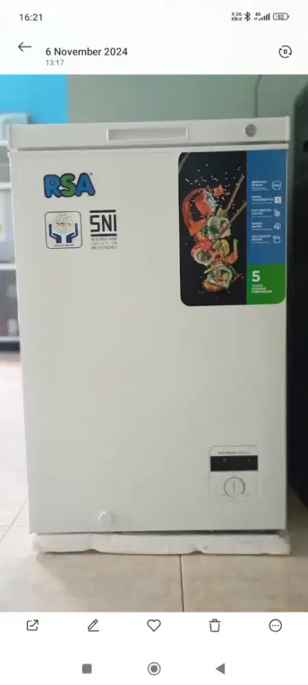 freezer merk rsa