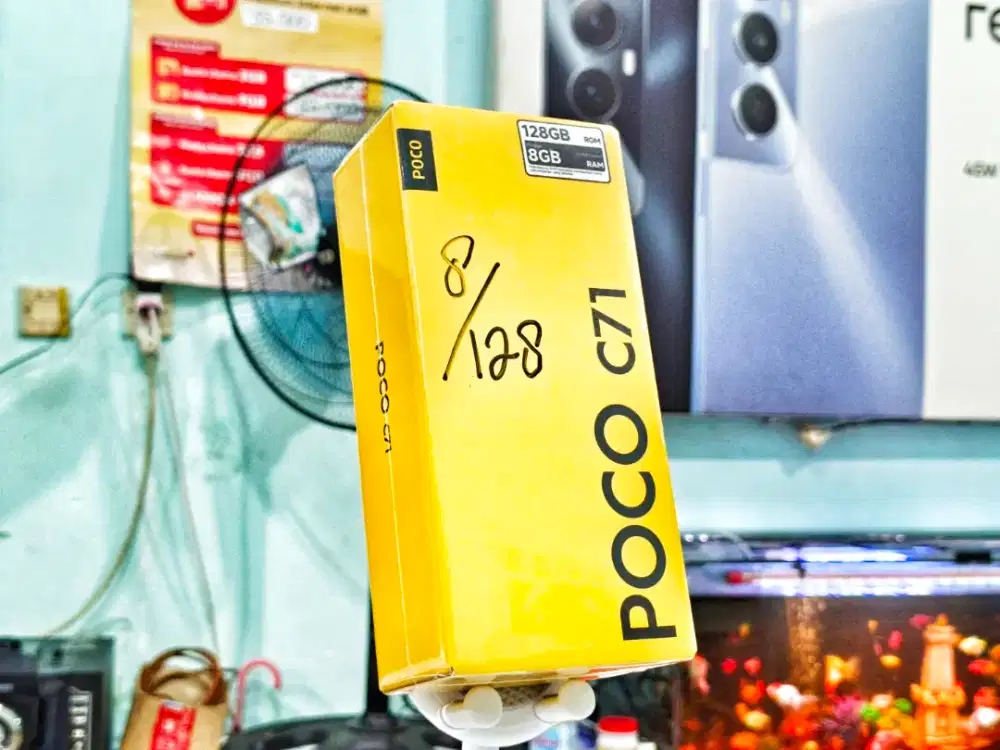 POCO C71 4/128 NEW SEGEL PROMO PALING MURAH