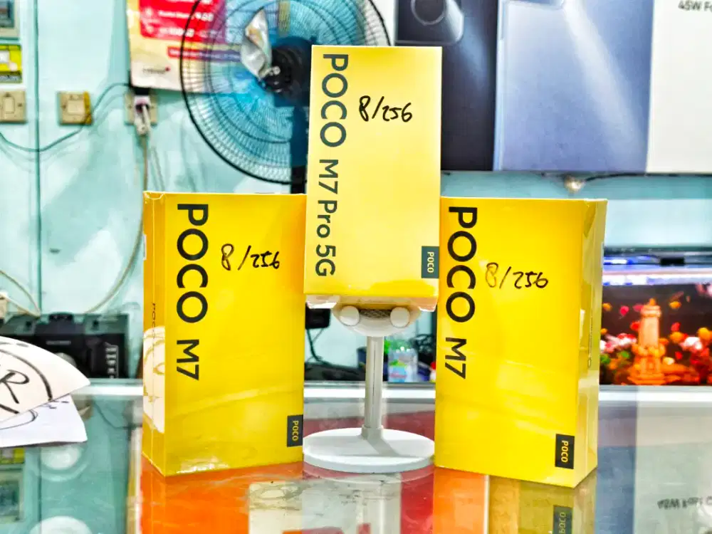 POCO M7 & M7 PRO 5G 8/256 NEW SEGEL PROMO PALING MURAH