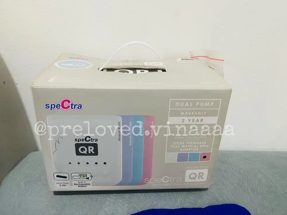 SPECTRA QR DUAL PUMPING ELECTRIC - PINK - like new