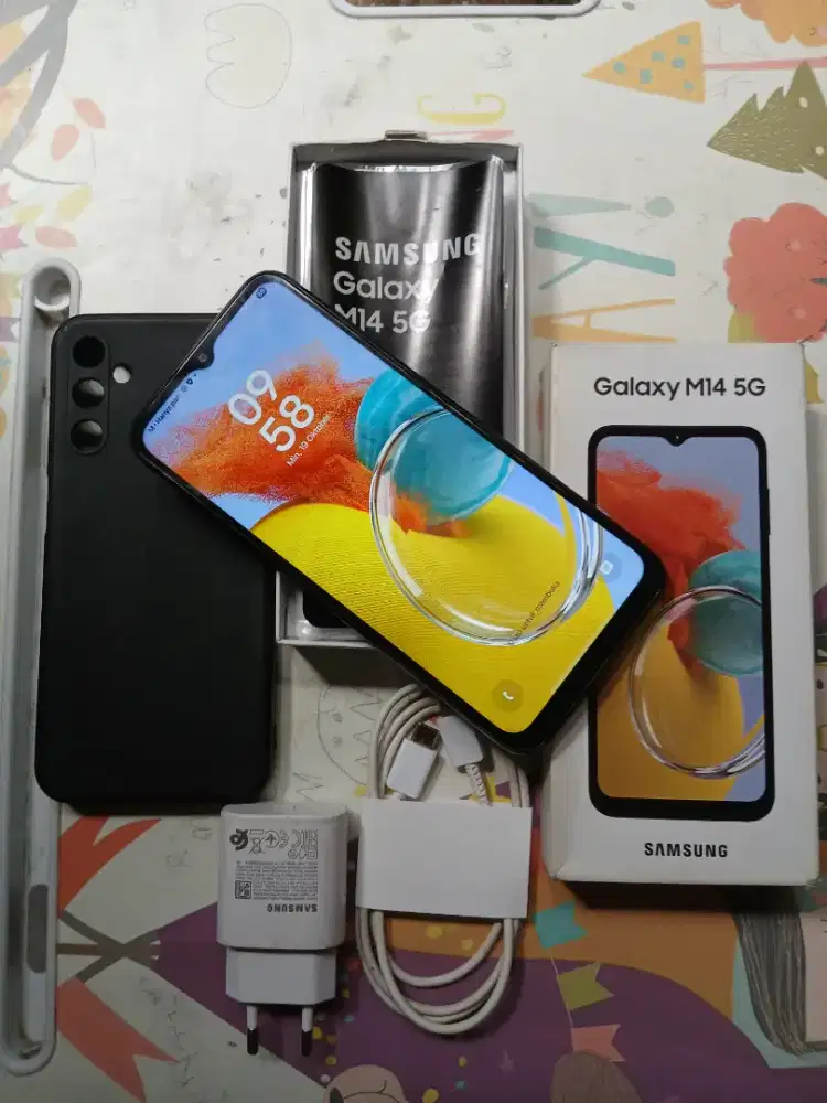 Samsung M14 5G 6/128 Fullset Orian