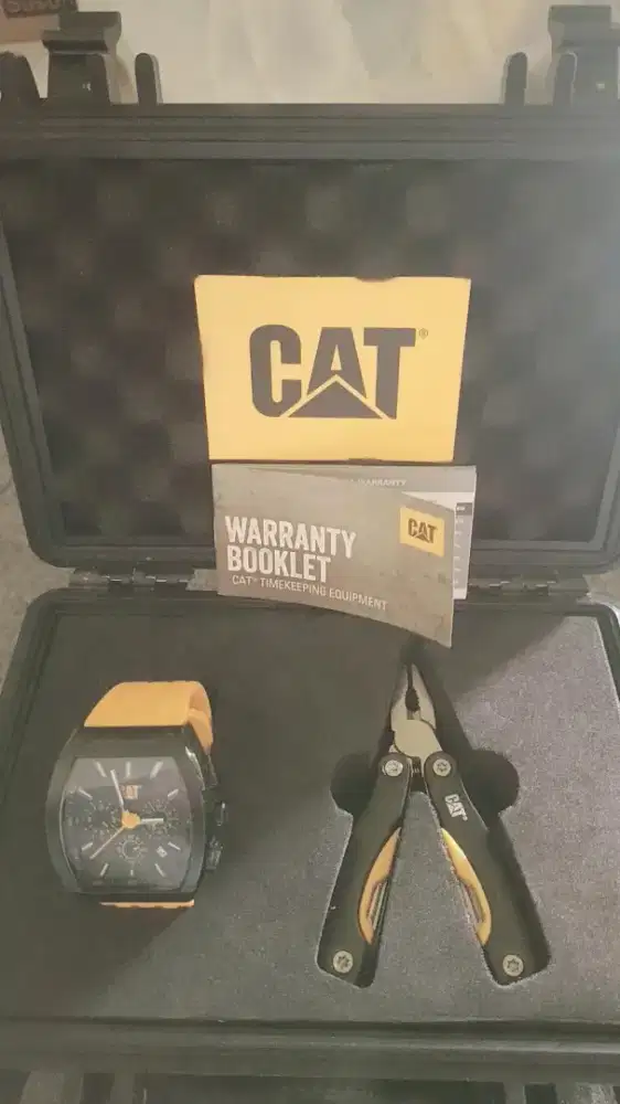 Caterpillar Cat Black Yellow Multitool