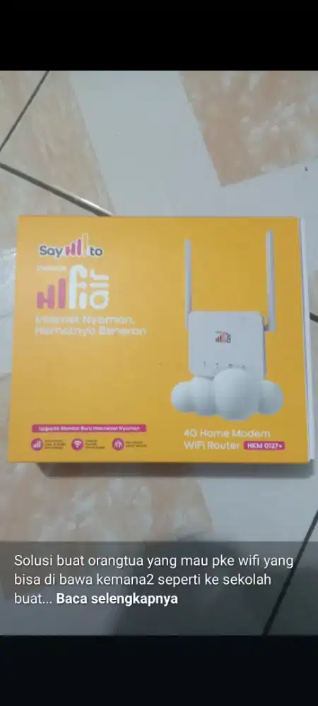 MODEM HI-FI INDOSAT FREE 50 GB