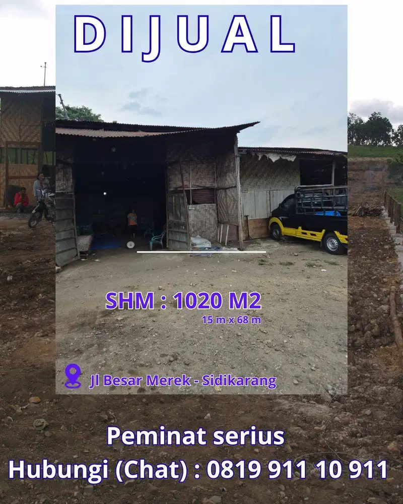 Lokasi strategis Pinggir jalan Provinsi