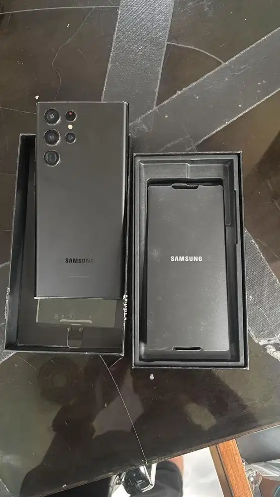 Samsung S22 Ultra RAM 12/256 Fullset Ori Bawaan