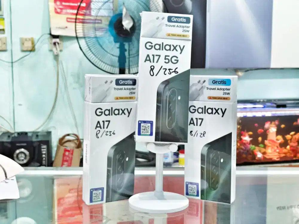 SAMSUNG A17 4G & 5G 8/256 NEW SEGEL PROMO PALING MURAH