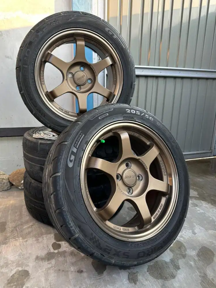 Jual Velg TE37 Ring 16 Lebar 7 4x100