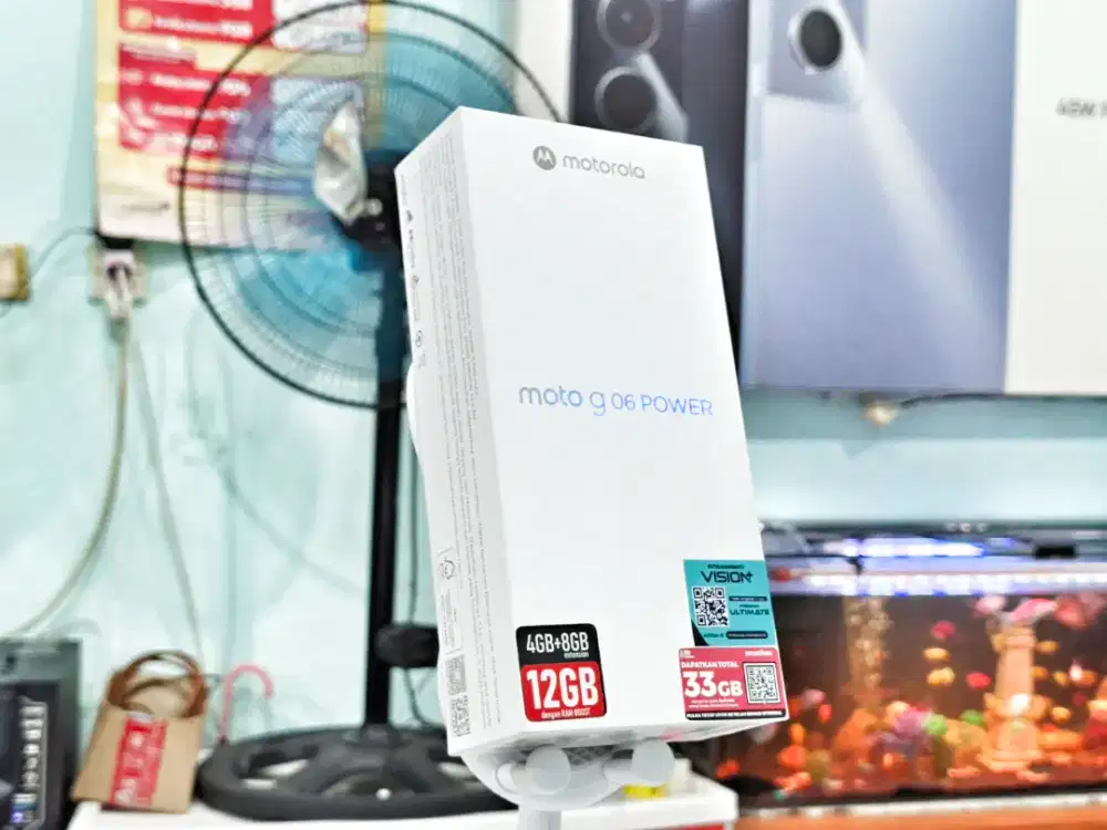 MOTO G06 POWER 4/128 NEW SEGEL PROMO TERMURAH