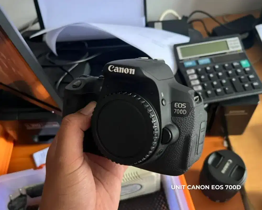 Canon EOS 700D - Kondisi 97% Mulus! Siap Pakai