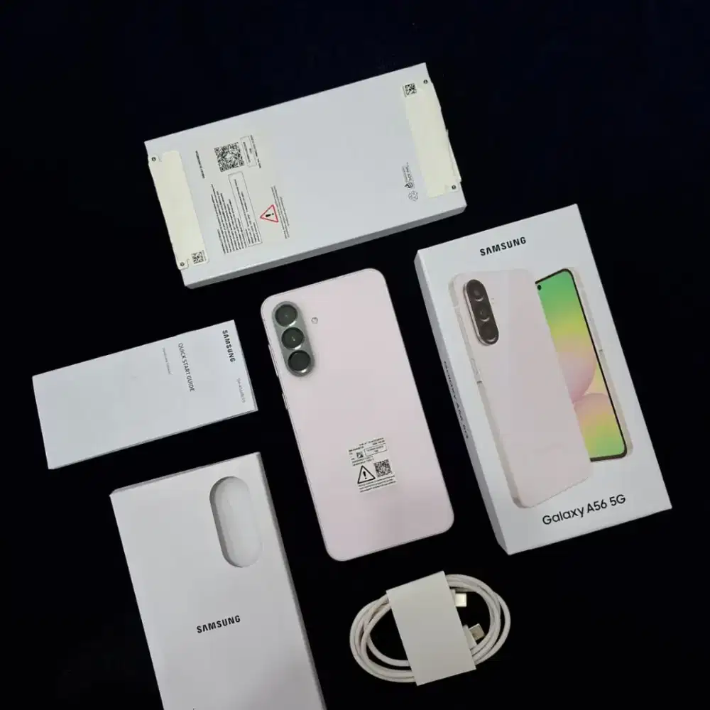 Samsung A56 5G 8/256 Fulset mulus Pemakaian Singkat