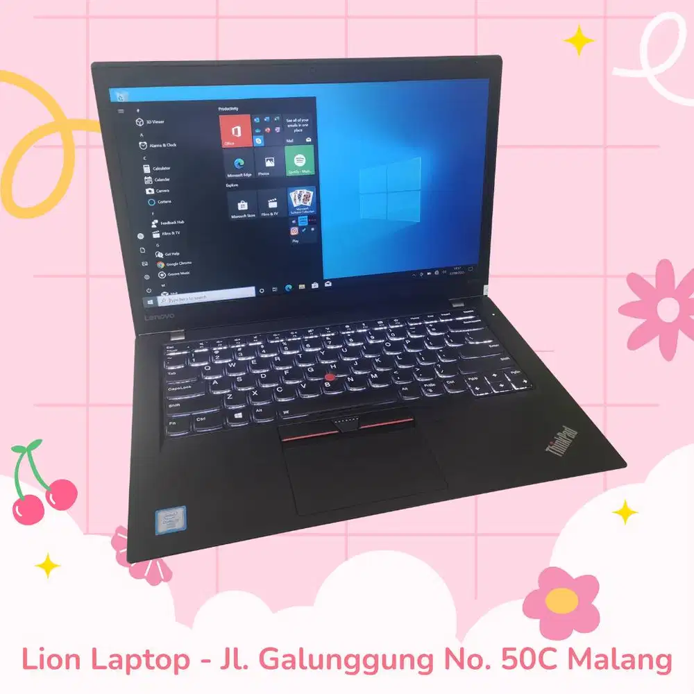 RAM 8GB SSD 256GB Core i5 Touchscreen SLIM Lenovo Thinkpad T470s [20|1