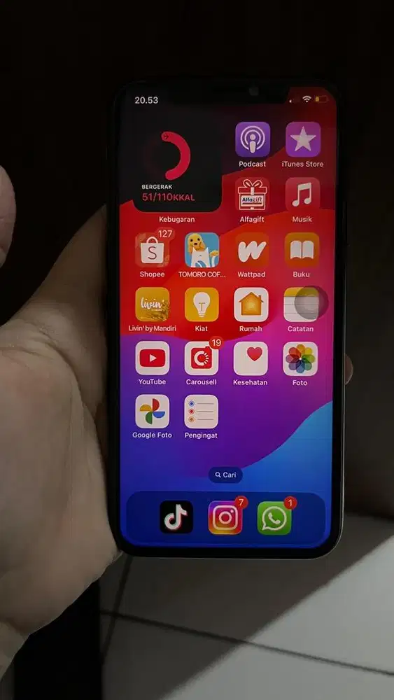 iphone XS 256 GB hitam