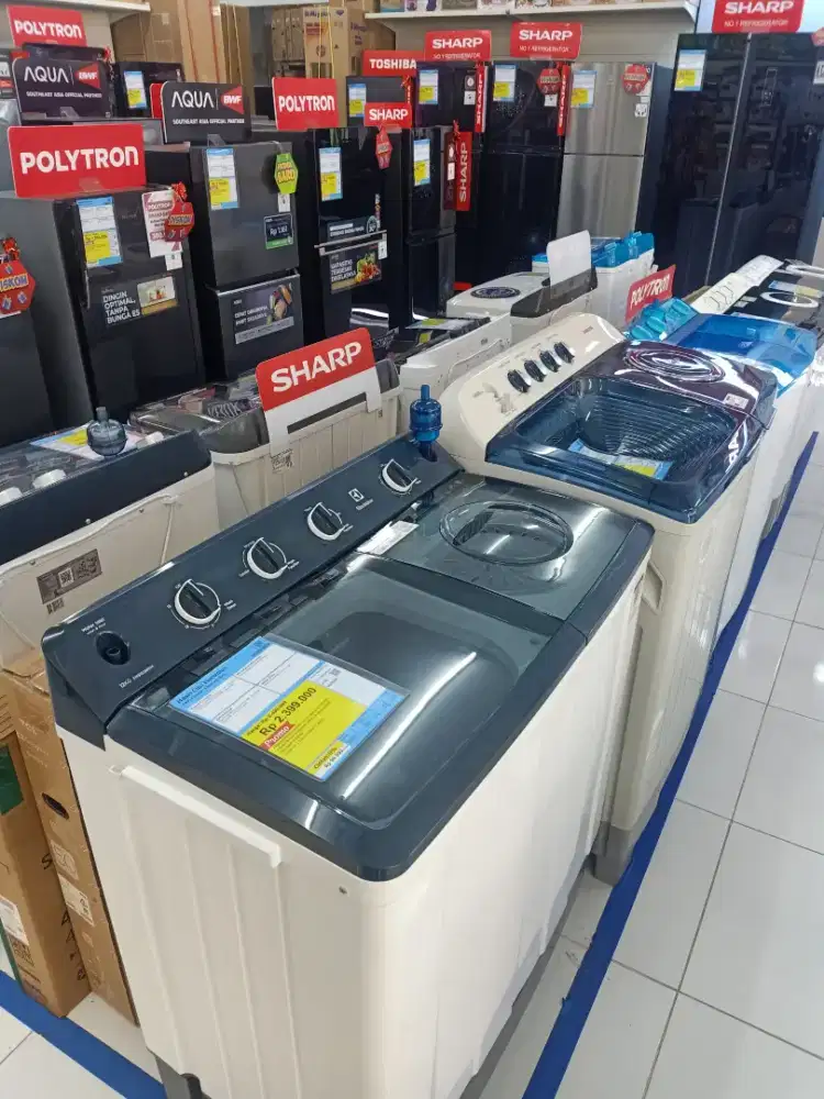 Mesin cuci 2tabung