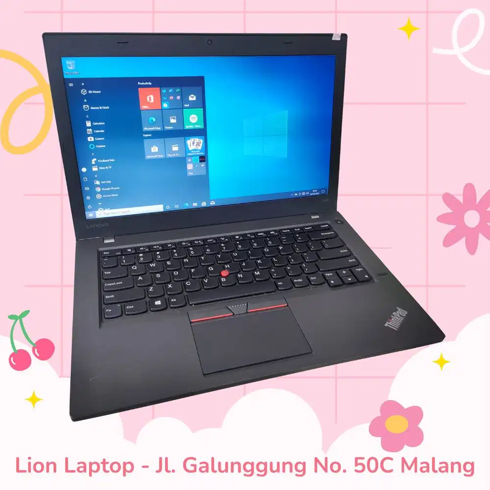 RAM 8GB Core i5 SSD 256GB Lenovo Thinkpad T460 [20|10]