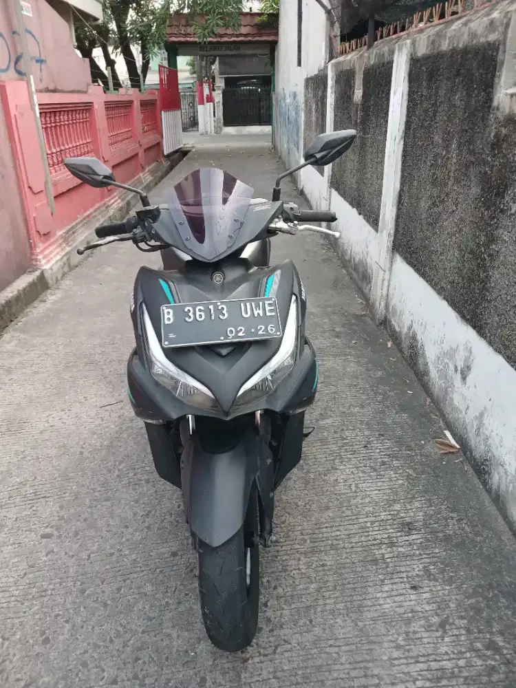 Aerox 2021 km rendah