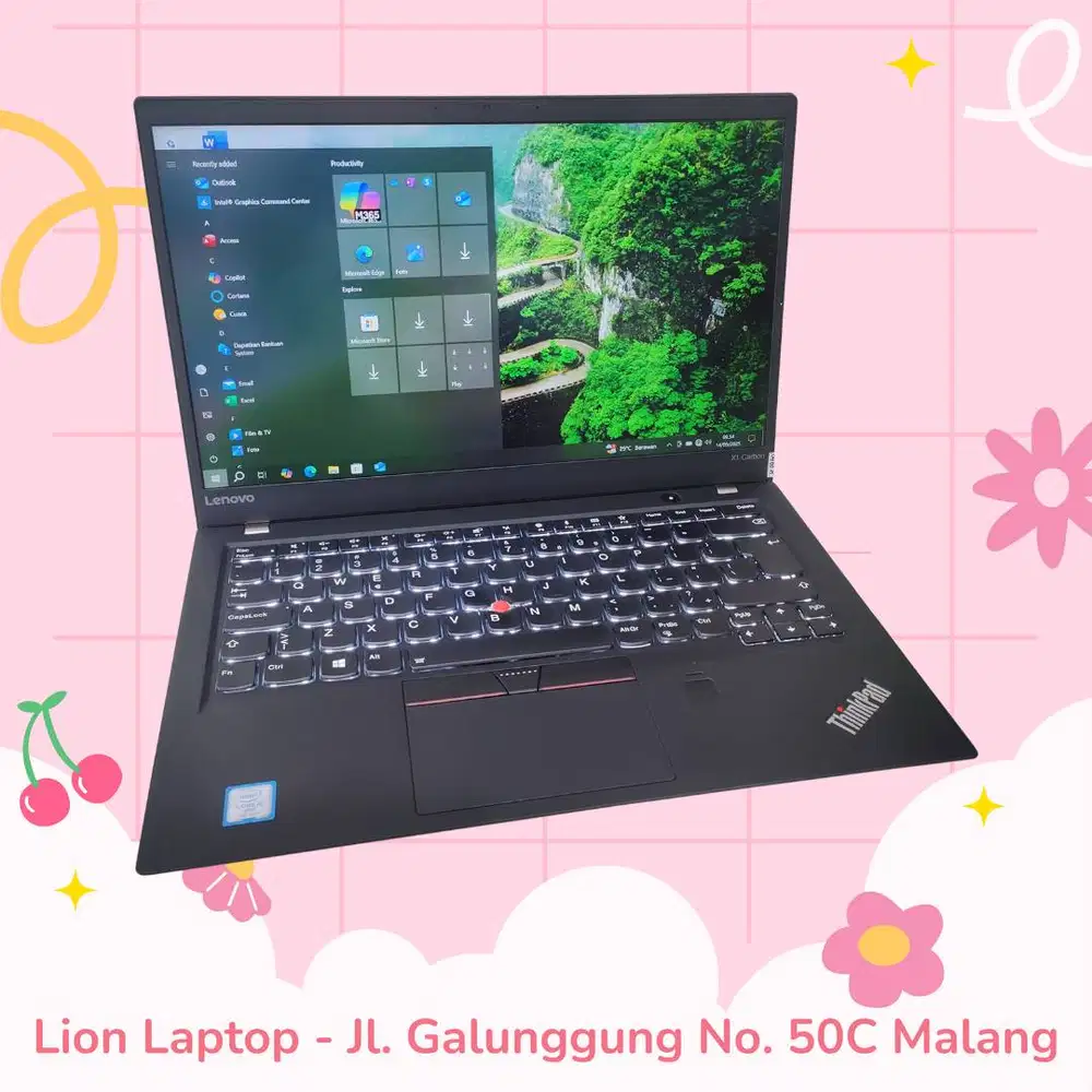 Thinkpad X1 Carbon Slim Core i5 8/256 [20|10]