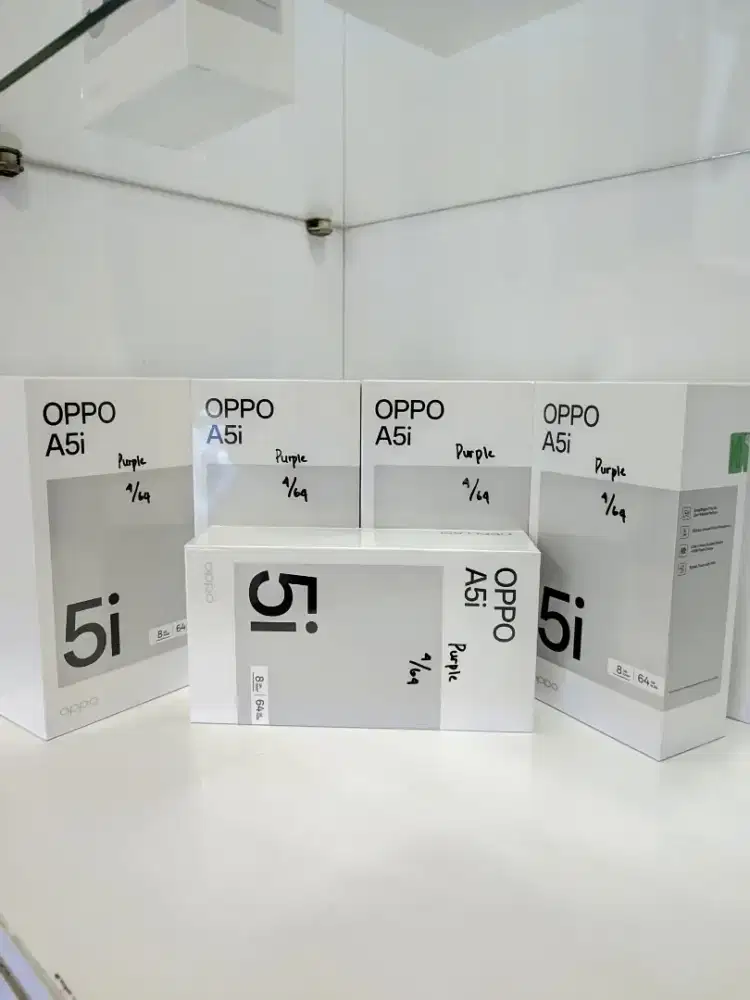 Oppo A5i 4+4/64 Baru Segell Bergaransi Resmi