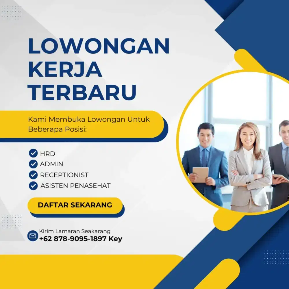Di butuhkan segera