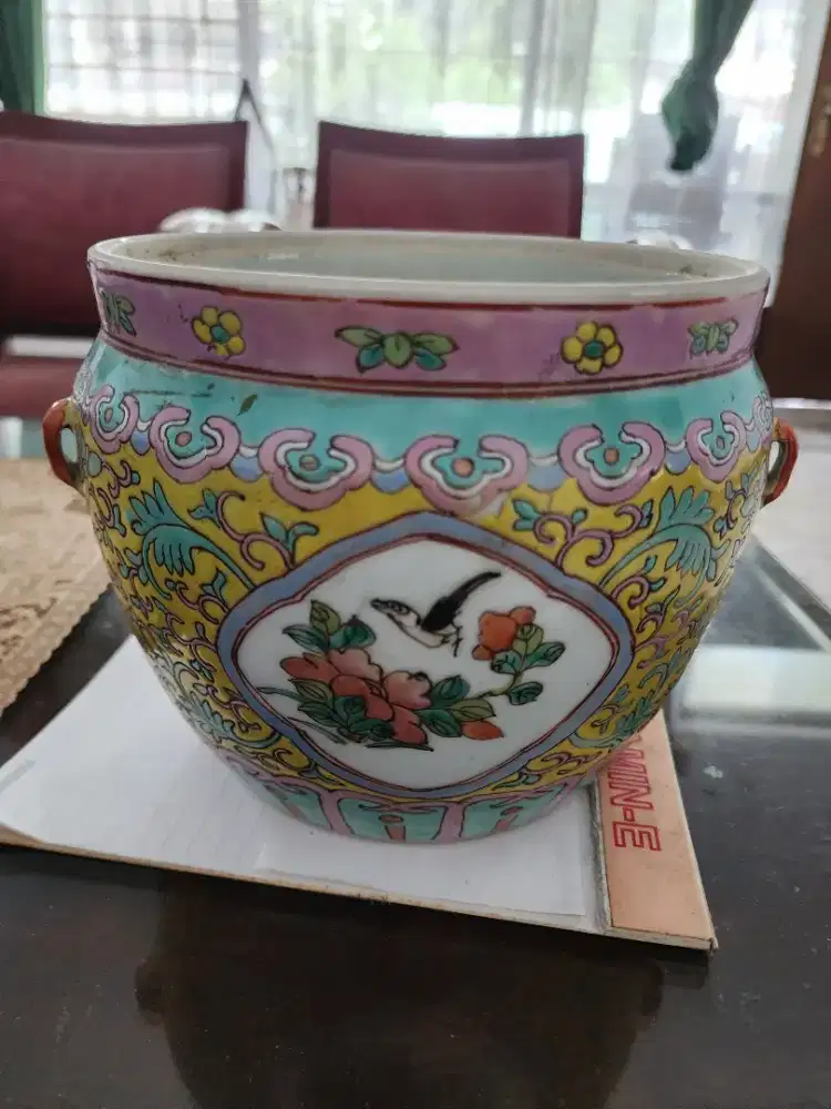 Kamceng enamel China Kuno Dinasti Ching