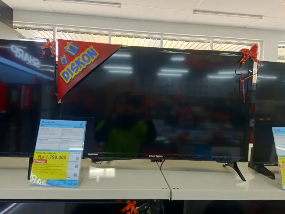 Tv polytron 32inch smart tv
