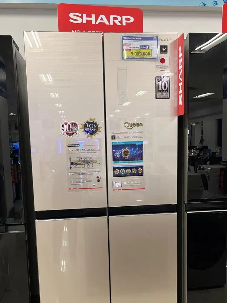 Kulkas 4 pintu sharp mulai dari harga 9 jutaan