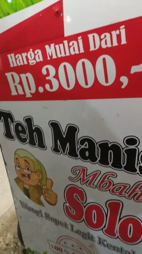 Jaga stand es teh