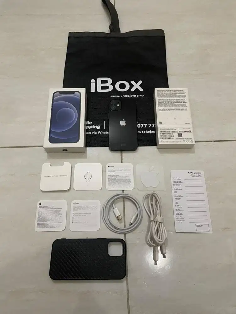 Iphone 12 Mini 64gb IBOX Resmi Fullset lengkap original