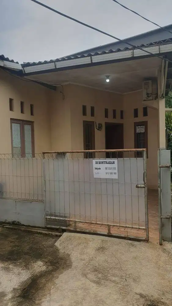 Kontrak murah rumah 2 kmr bayar per 6 bulan