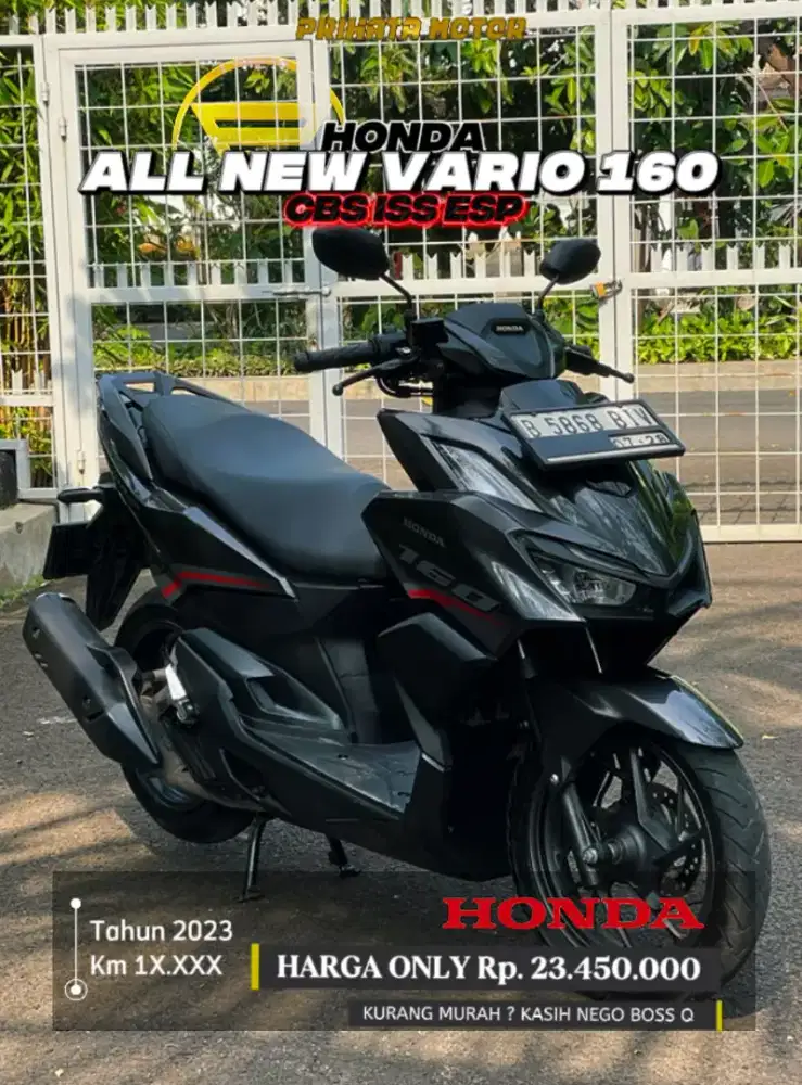 DP 3,2 Jutaan Honda All New Vario 160 CBS ISS ESP 2023