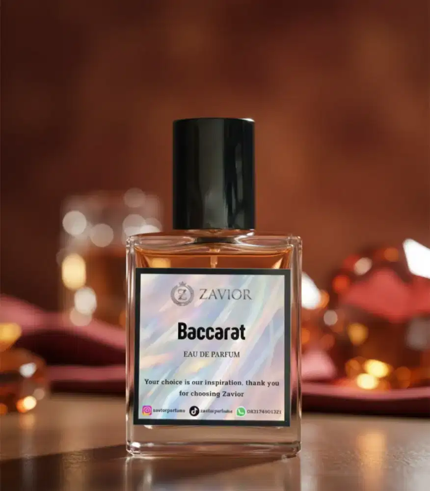Zavior parfum baccarat 30 ml, parfum premium dan harga terjangkau