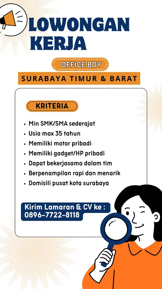 LOKER SURABAYA BARAT & TIMUR