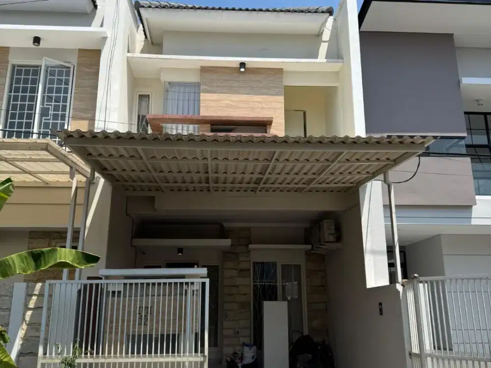 Rumah Rungkut Asri include Interior furnish - selangkah ke Merr & strategis!!