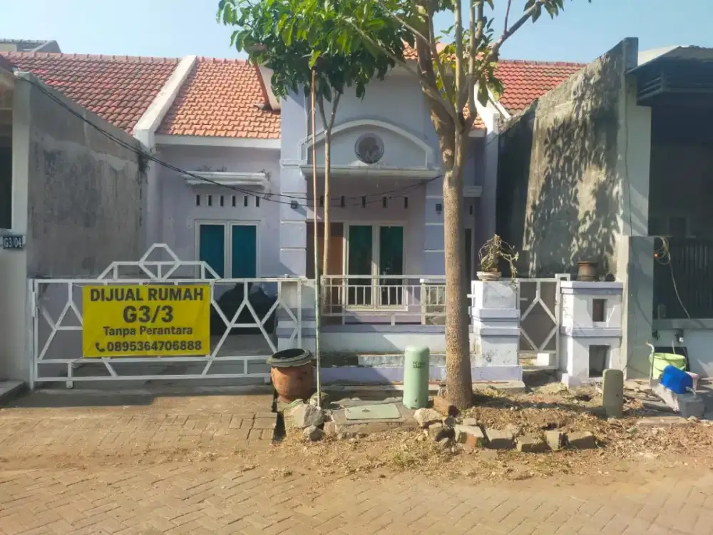 Dijual Rumah, tanpa Perantara