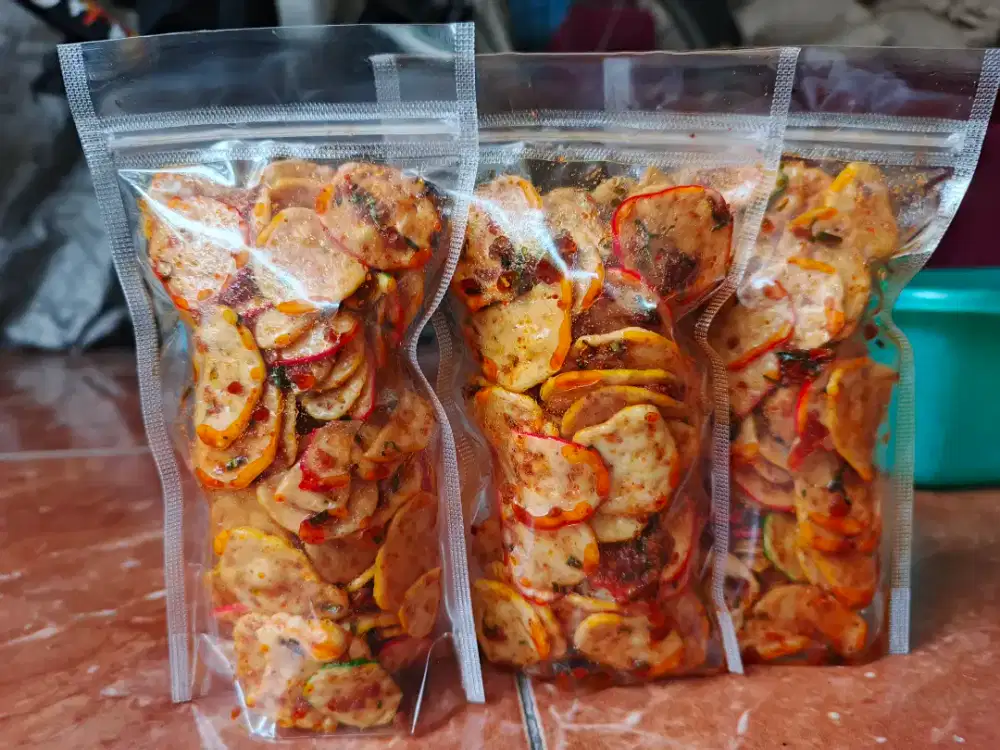 Basreng kerupuk seblak