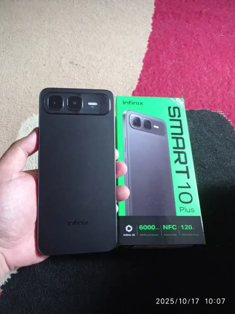BISMILLAH INFINIX SMART 10 PLUS RAM 8/128 FULSET MULUS