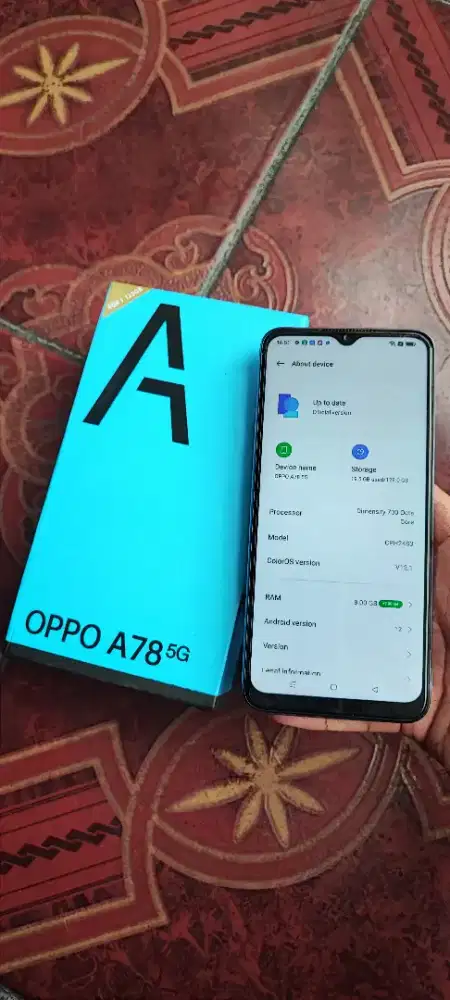 Oppo A78 5G 8+8GB 128GB