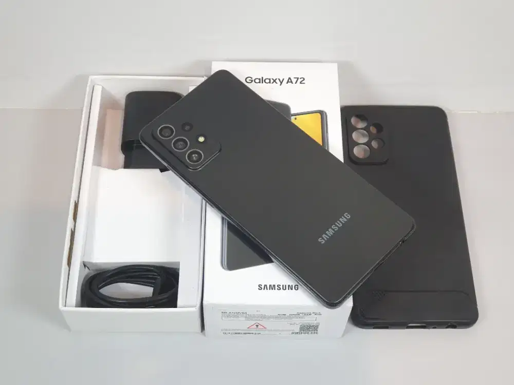 Samsung Galaxy A72 NFC 128GB mulus fullset Resmi SEIN
