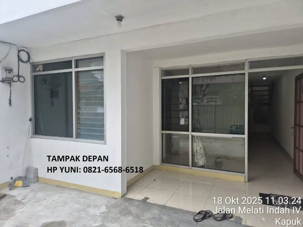 Dikontrakkan Rumah tinggal per tahun