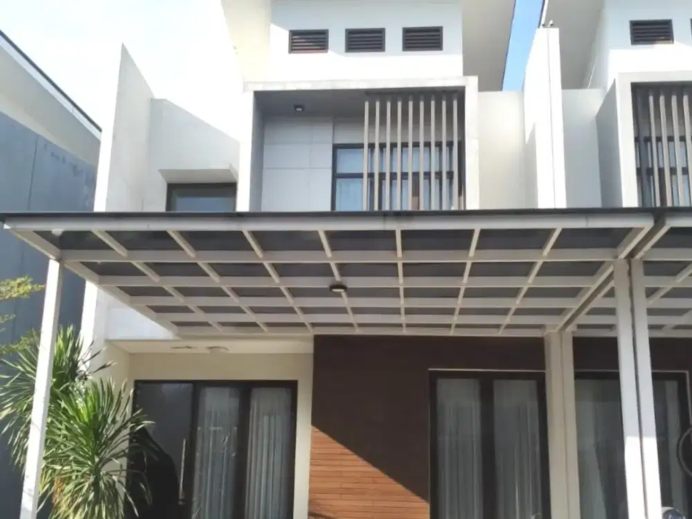 Rumah 2lt luas 6x15 90m 3KT Cluster Shinano JGC Jakarta Garden City