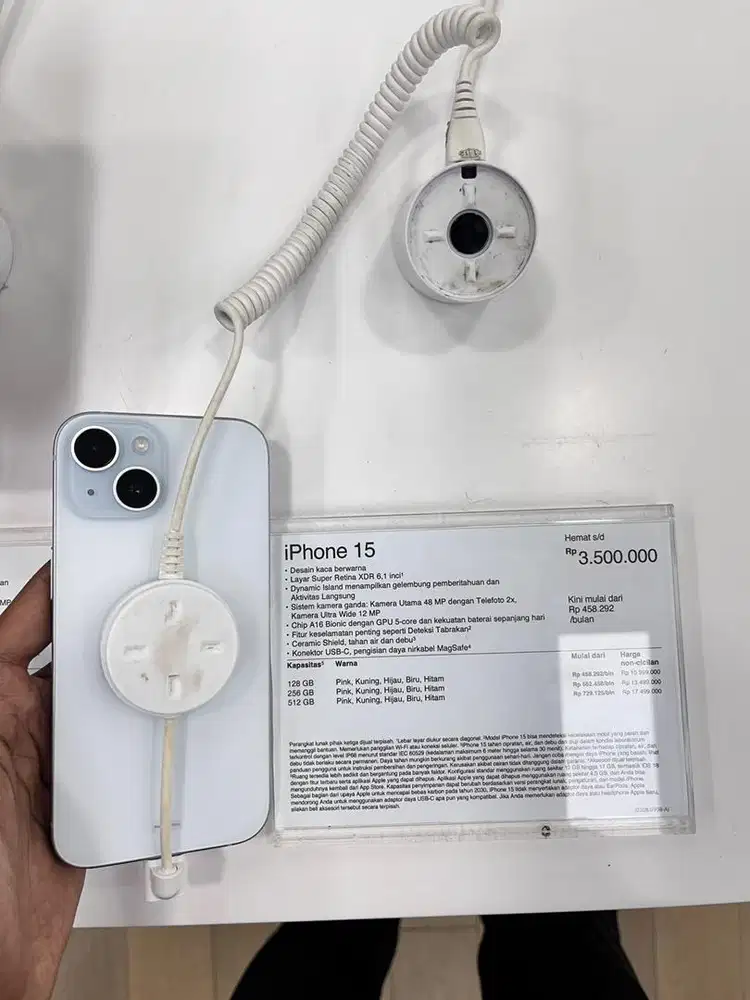 iphone 15 128,256 readyy!! cicilan tanpa kartu kredit