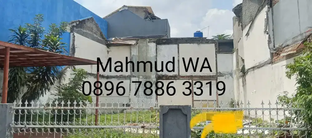 Tanah kavling BU 2 unit dlm komplek perumahan di Pd Pinang Jaksel