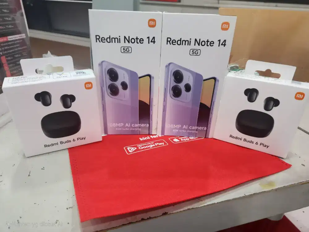 Redmi Note 14 5G Free buds 6 play
