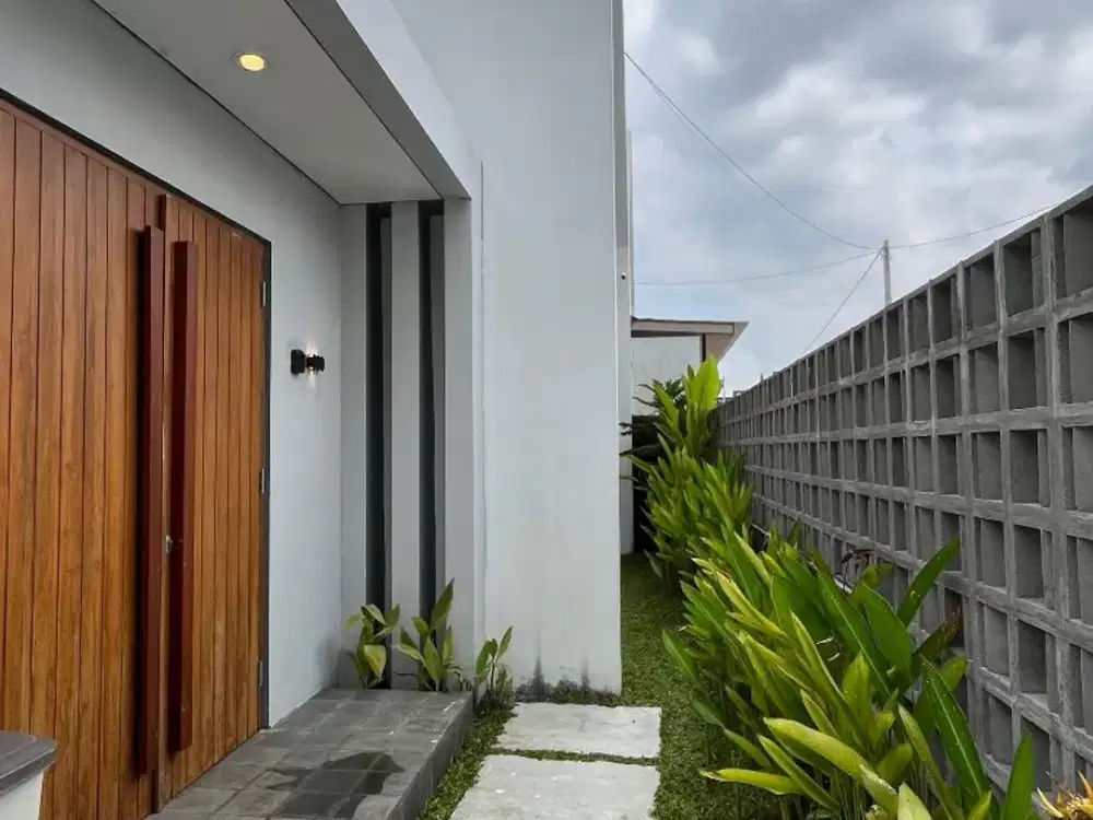 Di Jual Rumah Baru Siap Bangun dan Huni View Sawah dekat Budi Mulia Tajem