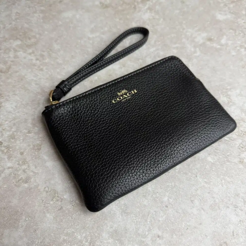 Coach wallet zipper
