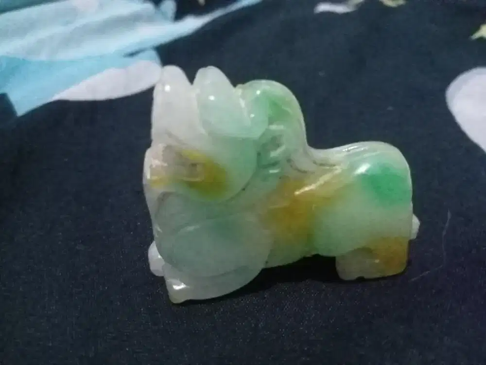 Jual batu giok ukiran singa