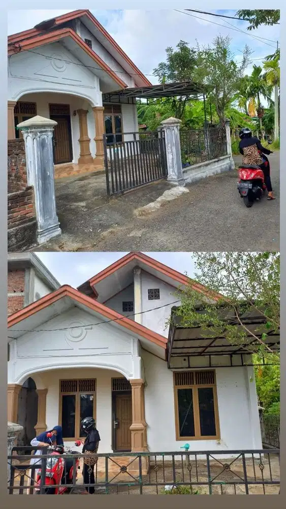 Disewakan rumah type 80 gampong pagar air dkt kantor serambi koran