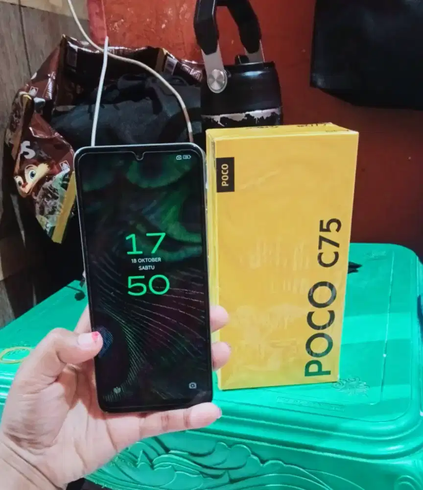 Poco c75 NFC ram 6+6/128 Lengkap Mulus Nomines