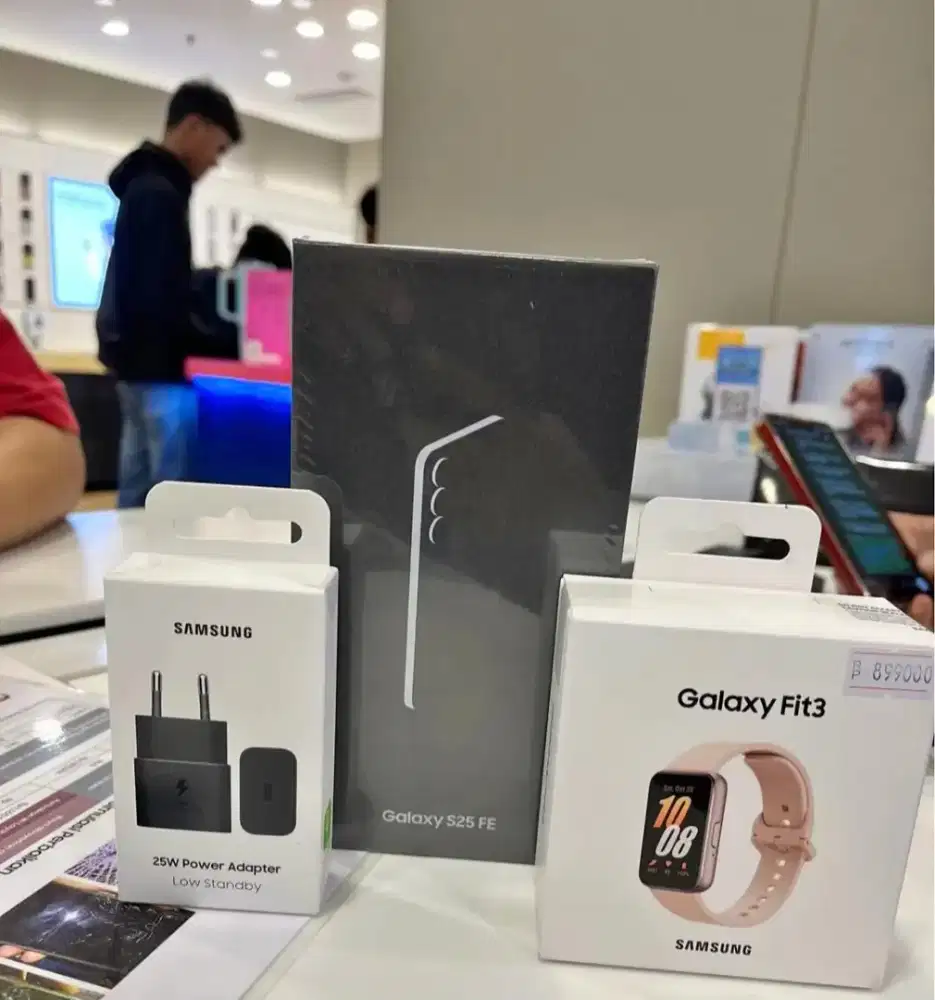 SAMSUNG S25 FE 5G RAM 8/256&512 FREE FIT3+TA25W GARANSI RESMI SEIN 1TH